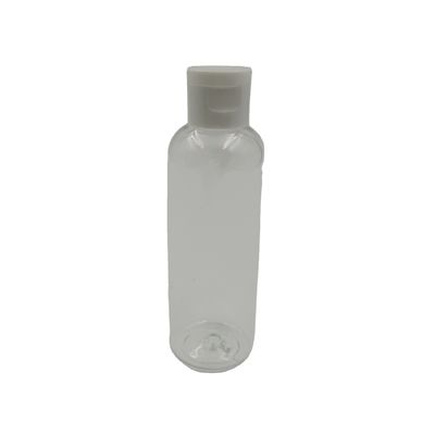 Un buon prezzo. Bottiglie di plastica trasparente Bottiglia di olio per capelli Bottiglia di imballaggio cosmetico con tappo superiore in linea